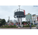 Lắp đặt Pano LED uốn cong quảng cáo ngoài trời tại Vòng xoay Nguyễn Huệ - TP. Quy Nhơn 