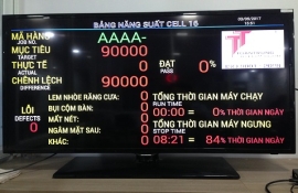 HỆ THỐNG MÀN HÌNH LCD CÔNG TY SƠN KHA