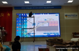 MÀN HÌNH LED P4 - ĐẠI HỌC HUTECH 