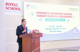 MÀN HÌNH LED TRƯỜNG SONG NGỮ QUỐC TẾ HOÀNG GIA (ROYAL SCHOOL)