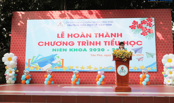 MÀN HÌNH LED P5 NGOÀI TRỜI - TRƯỜNG TIỂU HỌC LÊ VĂN TÁM 