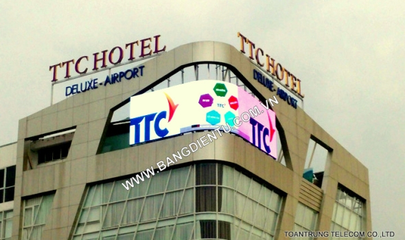 MÀN HÌNH LED P10 OUTDOOR - TTC HOTEL DELUXE AIRPORT 